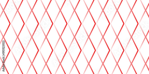 simple red white gradient rhombus outline pattern for banner poster background.