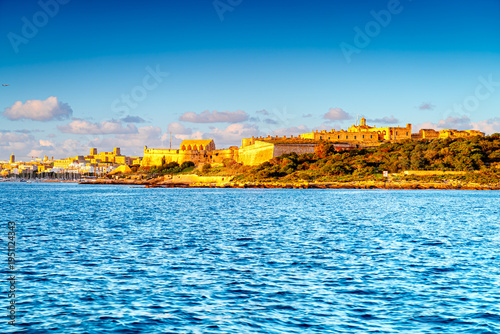 The historic Fort Manoel building on the island of Malta in the morning.