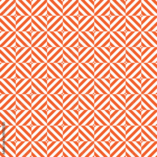 This square pattern has a striking visual impact and is ideal for use as background material. It is compatible with Swatches. orange