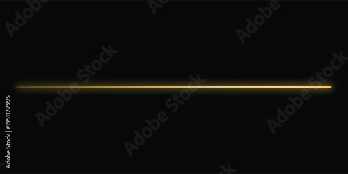 Glowing Golden Line: A minimalist composition showcasing a single, luminous gold line against a dark, dramatic backdrop, creating a sense of refined elegance and subtle energy.