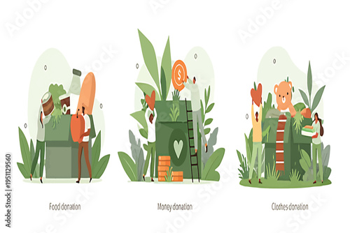 Making a Difference A Visual Guide to Various Charitable Contributions and Community Giving