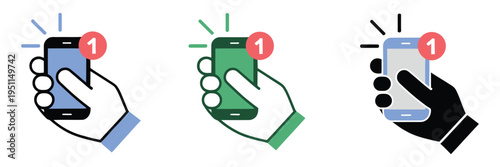 Scam Awareness multiple icon set, vector collection of fraud, phishing, and cybercrime symbols, minimal line and flat design