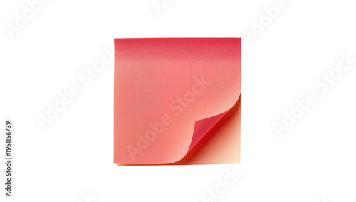 Free Download Stack of vibrant pink sticky notes with a gently curled top corner, isolated PNG on transparent background, perfect for office supplies and reminder concepts - GFXLoad