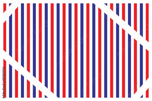 Airmail Envelope frame images with strips. International vintage letter border. Retro air mail postcard with blue and red stripes. Empty classic postal frame.