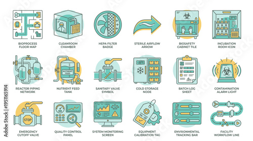 The BOA concept features various technology and industry related icons and symbols in a graphic illustration style.
