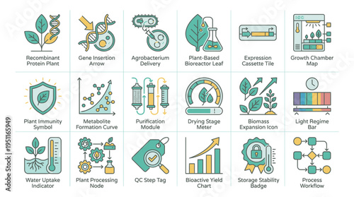 The BOA 31 svg illustration depicts various agricultural icons and symbols on a clean white background.