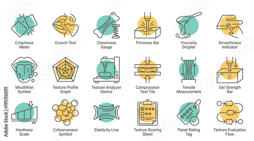 BOA icons illustrate various textures and patterns in a vibrant digital illustration.