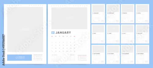 Photos 2027 Calendar Photo Planner Set
