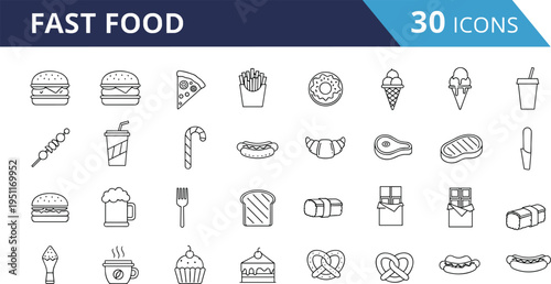 A professional vector set of medical icons and symbols featuring clean web design illustrations for business or healthcare use