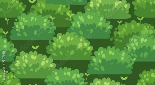 Vibrant green lettuce leaves growing in rows on a farm field with lush foliage and natural lighting illustrating healthy food production