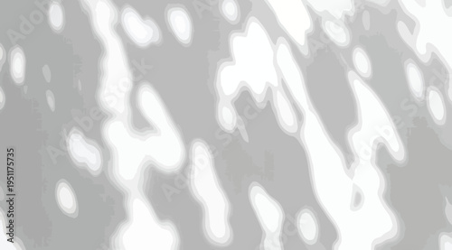 Gray and white abstract pattern with irregular shapes and spots on a textured background