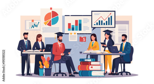 Business Speaker at Podium