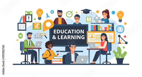 Focused Worker at Desk