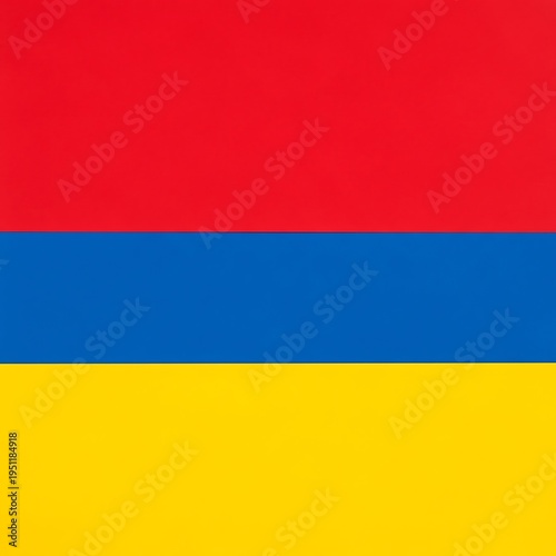 Free Download A vertically rectangular composition, displaying a flag with horizontal bands of red, blue, and yellow. The colors are solid and saturated - GFXLoad