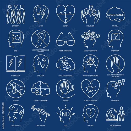 Bio technologies line round banner