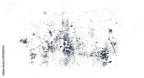 Abstract grunge texture, distressed surface, weathered background, dark splatters on white
