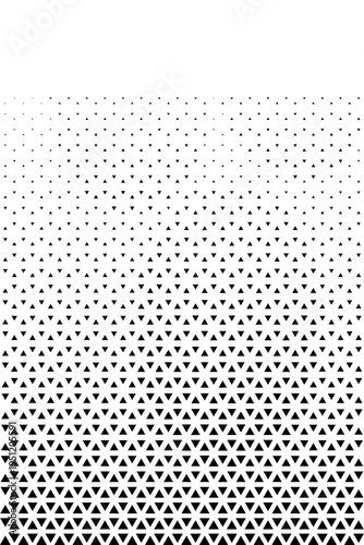Tiny triangle repeating pattern simple minimal abstract geometric design isolated PNG