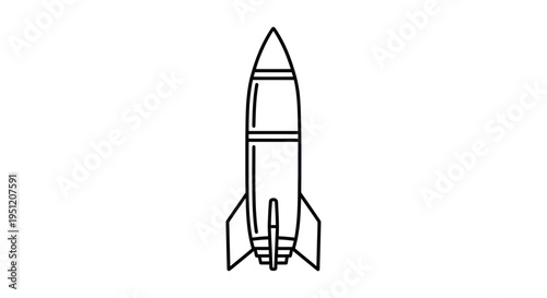 Rocket Ship Spacecraft Vehicle Model.