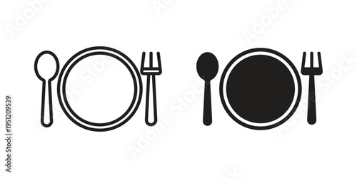 Food icon in line design. icon for website design, mobile app, ui