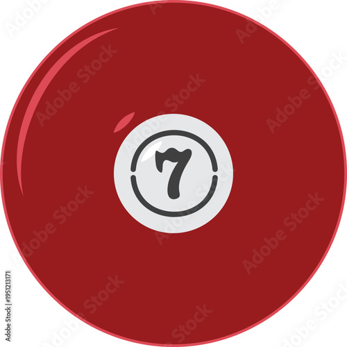 당구재료인 숫자별 둥근 포켓볼