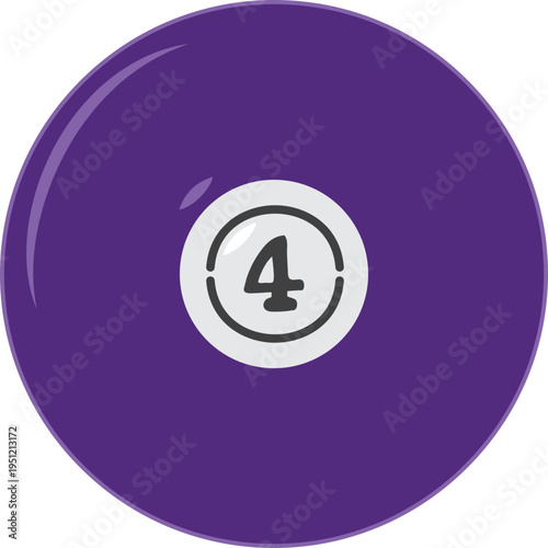 당구재료인 숫자별 둥근 포켓볼