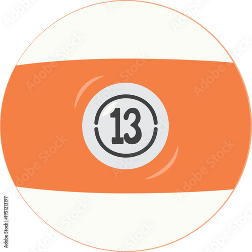 당구재료인 숫자별 둥근 포켓볼