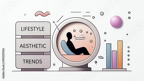 Lifestyle Aesthetic Trends - A Visual Exploration of Modern Culture.