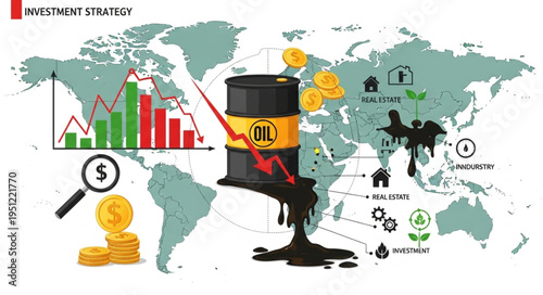 Global Oil Market Analysis - Price Drop and Economic Impact.