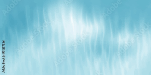 A soft blue abstract background features a bright motion blur design with flowing wave lines and a water texture style reminiscent of a deep sea underwater pattern