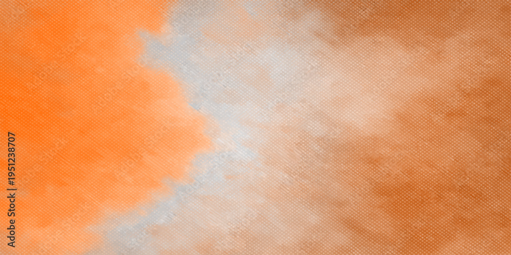 Fototapeta premium Vintage orange grunge parchment background with an aged antique texture and a weathered retro design for a blank ancient paper backdrop