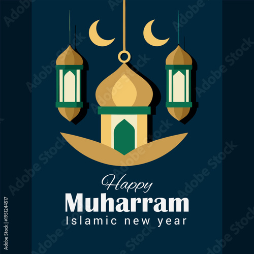 Happy muharram islamic new year