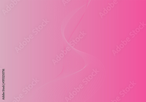 Vector abstract wavy lines, smoothly flowing, dynamic gradient, for the concept of modernity, innovation, technology, digital technology, science, music.