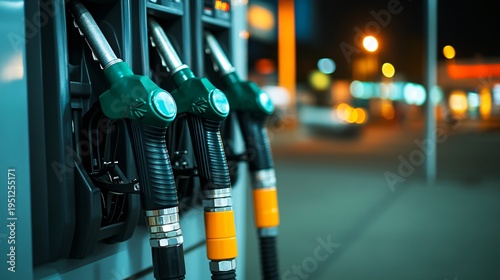 Contemporary roadside fuel distribution station illustrating fuel shortage crisis with multiple empty pump bays and minimal vehicle presence in a generic commercial environment.