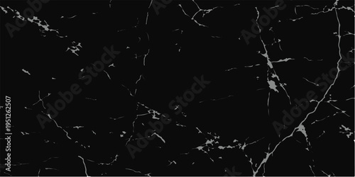 Deep black marble surface with subtle white vein patterns sophisticated natural stone texture for high-end interior design and luxury backgrounds with white veins