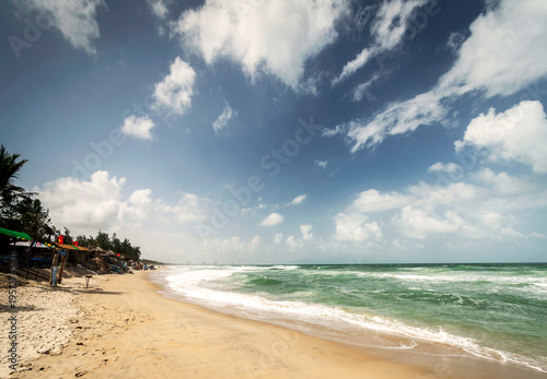an bang beach view in Hoi An costline vietnam