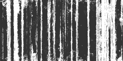 A monochrome vertical pattern features abstract grunge texture, an artistic presentation of striking contrasts.