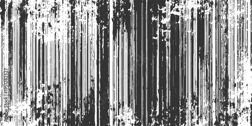 Abstract black and white textured art features vertical lines, evoking a sense of artistic creativity and depth. 