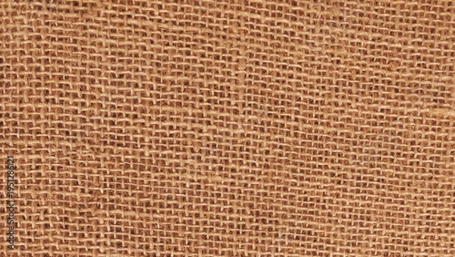 Brown burlap jute canvas texture background. sackcloth vector design.