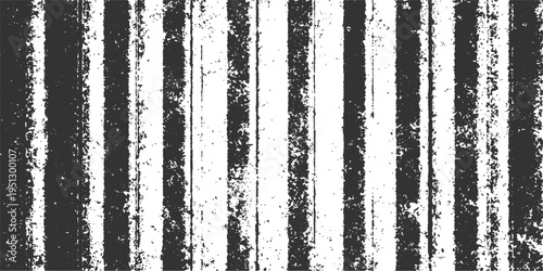 Abstract composition of parallel stripes in stark black and white, creating a sense of dynamic contrast and visual intrigue.