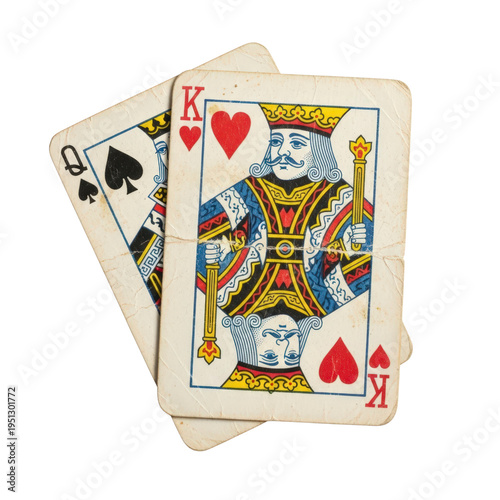 King and Queen playing cards