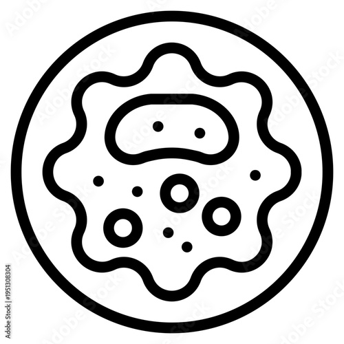 microorganism icon vector illustration.