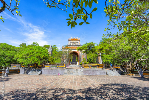Wallpaper Mural Traditional architecture and courtyard of the Imperial Tomb of Tu Duc in Hue Torontodigital.ca