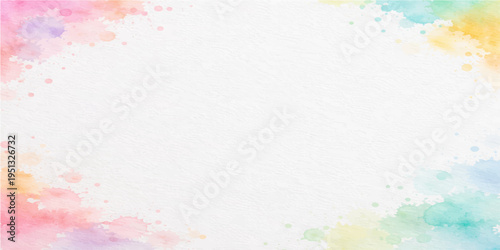 A vibrant watercolor background of blended colors, creating an artistic and eye-catching design. 