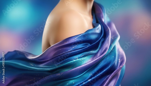 Wrapped Human Shoulder for Injury Recovery and Compression Bandage Treatment Documentation