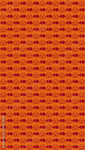 Seamless Pattern with Abstract Geometric Shapes vector illustration