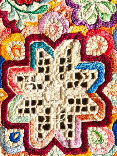 Fotografija Embroidery on a pillow.