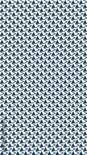 Navy and White Zig Zag Pattern Background vector illustration
