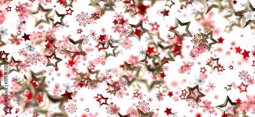 Festive winter pattern with...