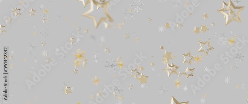 Festive backdrop with gold ...