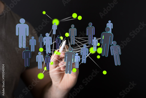 Abstract design with figure...